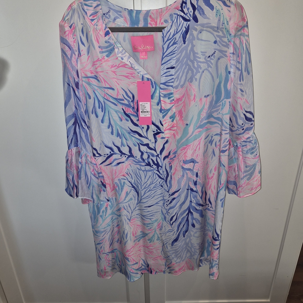 Lilly Pulitzer Multicolor Tropical Print Dress